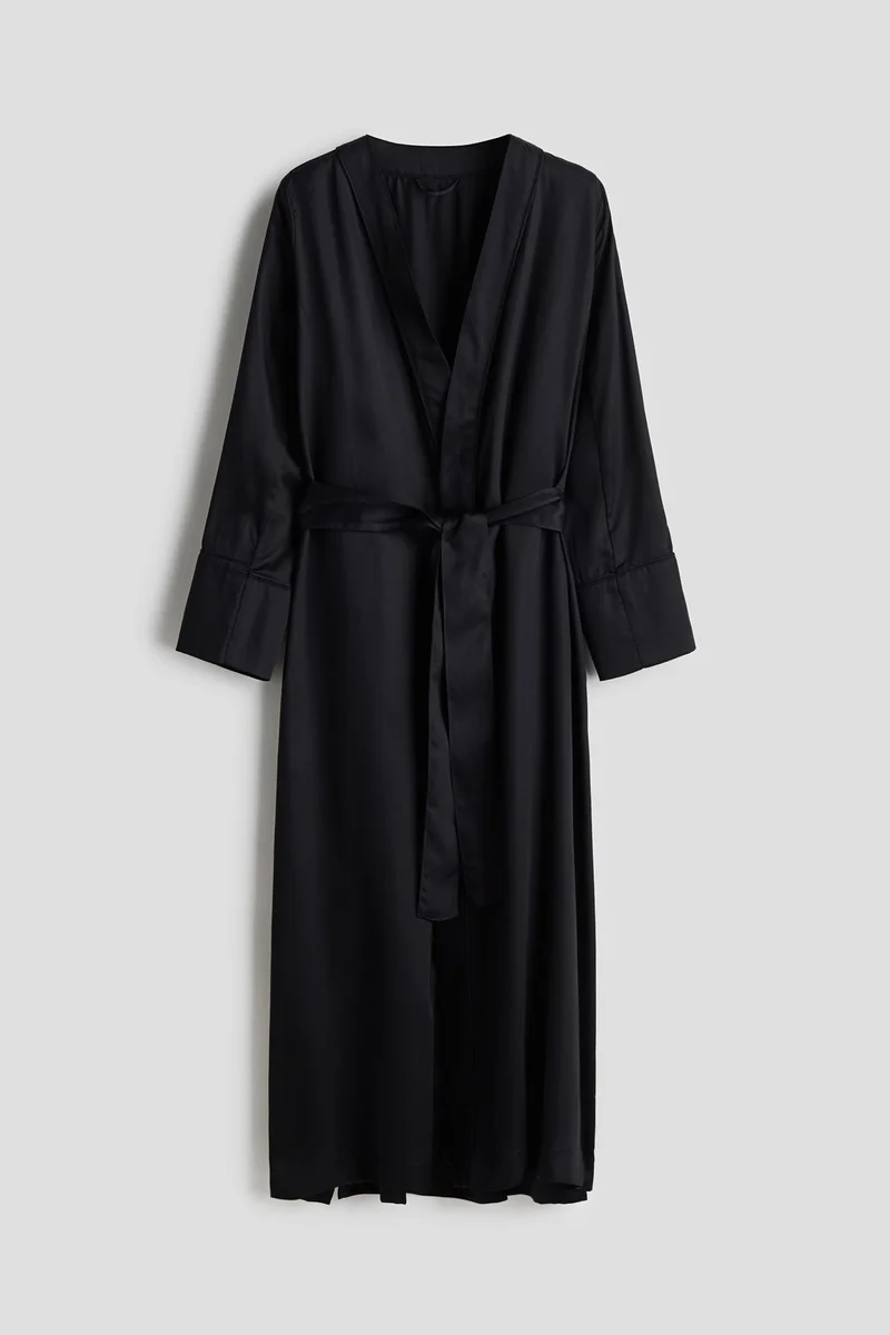H&M Satin dressing gown