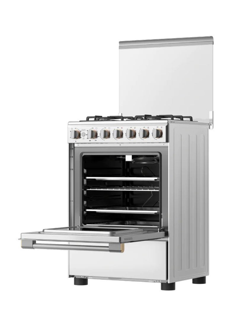 Toshiba 60 x 60 cm 4 Burner Gas Cooker With Auto ignition, Grill inside Oven RB2-60G4GE(MR Clear - Image 3