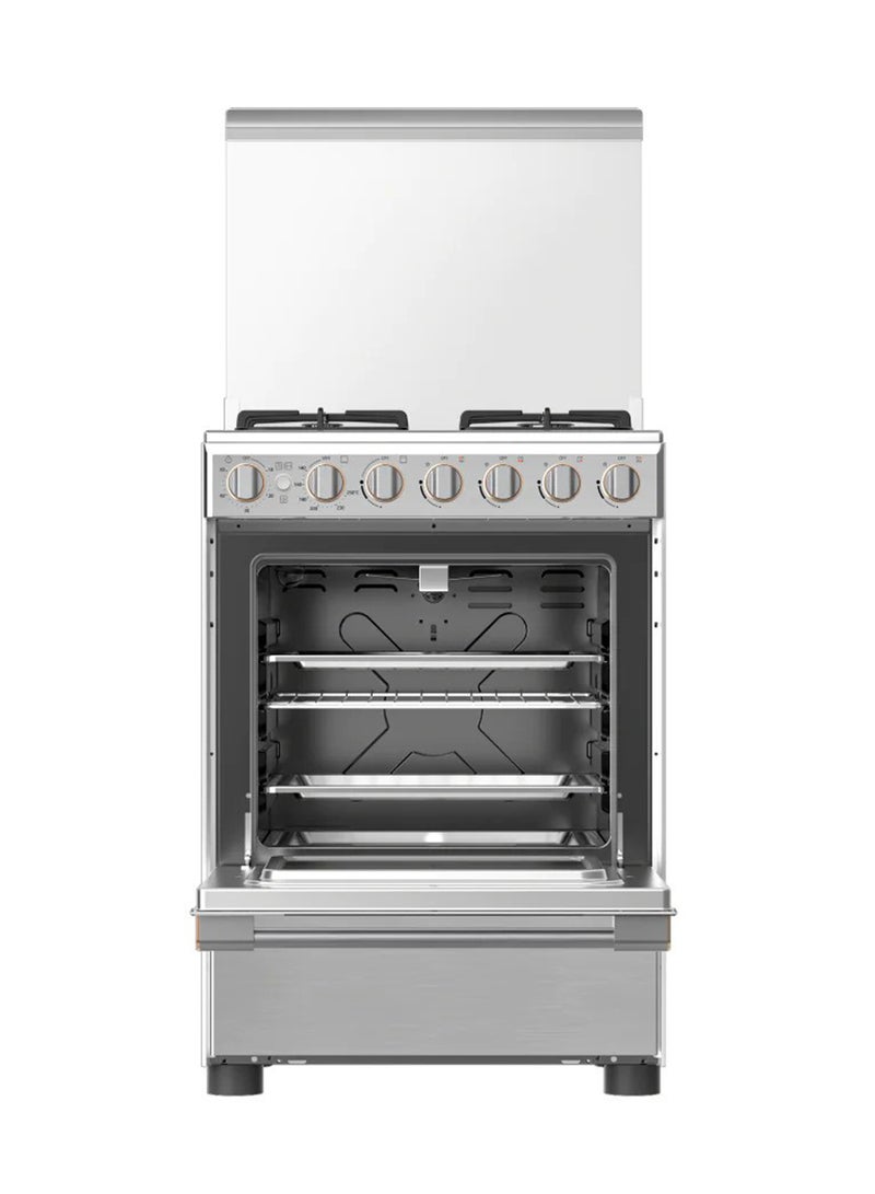 Toshiba 60 x 60 cm 4 Burner Gas Cooker With Auto ignition, Grill inside Oven RB2-60G4GE(MR Clear - Image 2