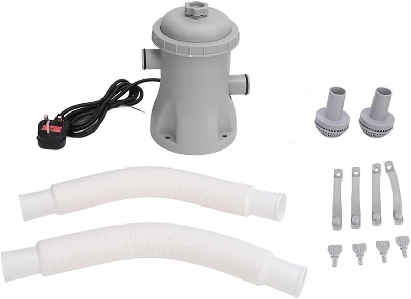 TOPINCN Pool Filter Pump 330 GPH for Above Ground Pool, Compact Low Noise - Image 5
