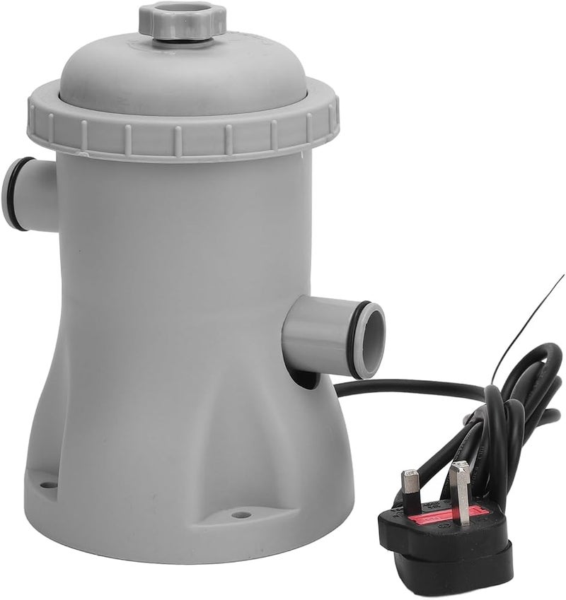TOPINCN Pool Filter Pump 330 GPH for Above Ground Pool, Compact Low Noise - Image 1
