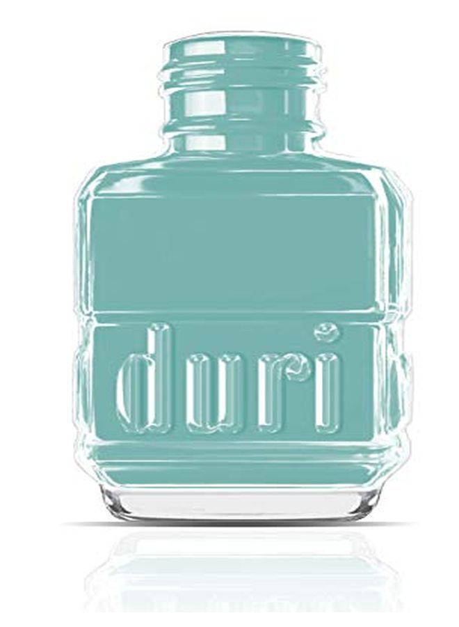 duri Nail Polish, 784 Break The Ice, Blue-Teal, Full Coverage, Glossy Finish - Image 2