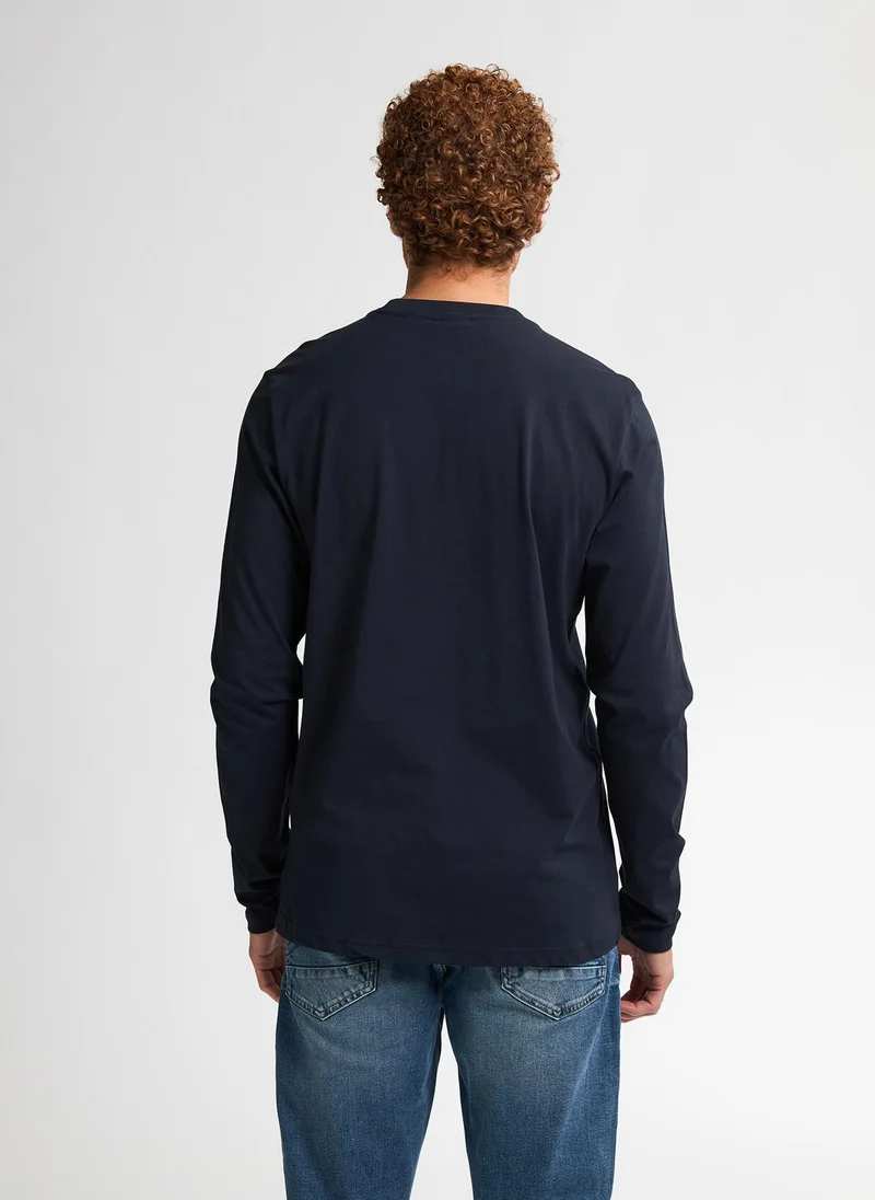 Petrol Industries Men T-Shirt LS Round Neck