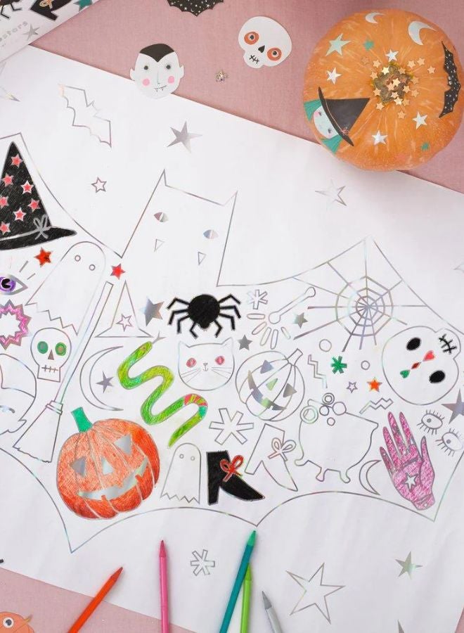 Meri Meri Halloween Colouring Posters - Image 2