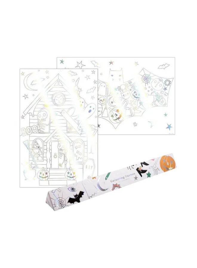 Meri Meri Halloween Colouring Posters - Image 1