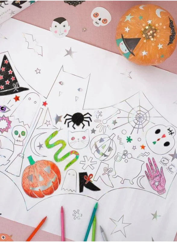 Meri Meri Halloween Colouring Posters