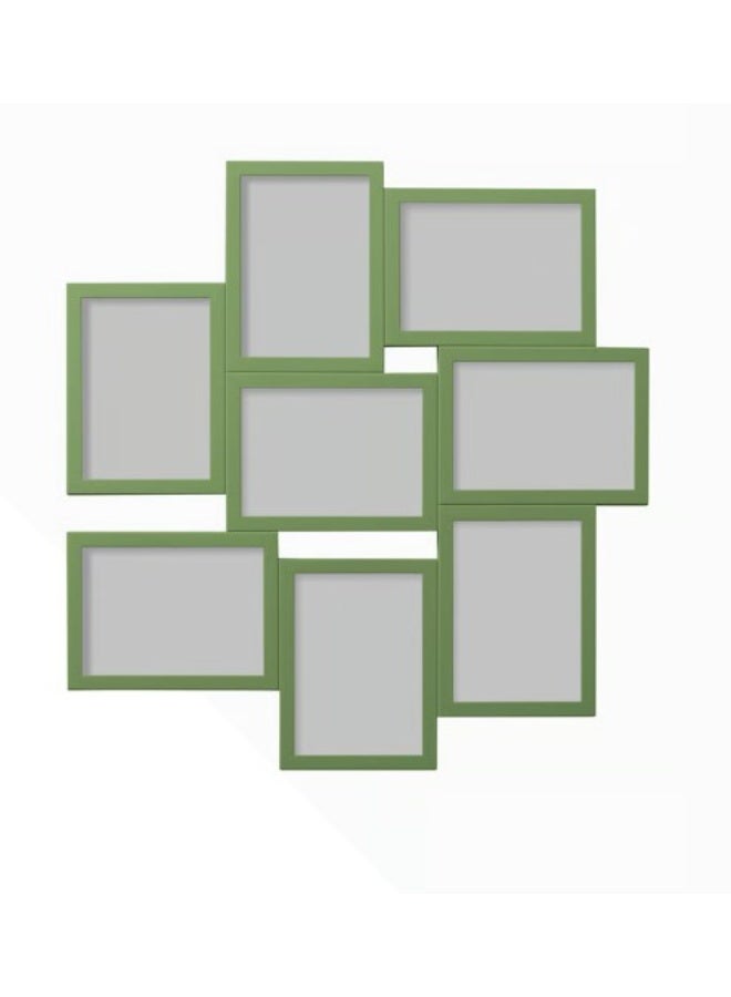 إطار صور مجمعة لثماني صور، أخضر، 13×18 سم - Image 1