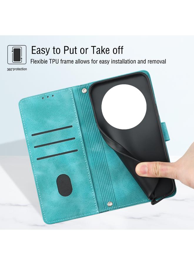 اس-توب جراب لهاتف Huawei Mate 60 Pro مصنوع من الجلد المنقوش - Image 5