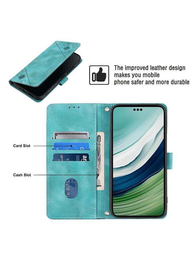 اس-توب جراب لهاتف Huawei Mate 60 Pro مصنوع من الجلد المنقوش - Image 3