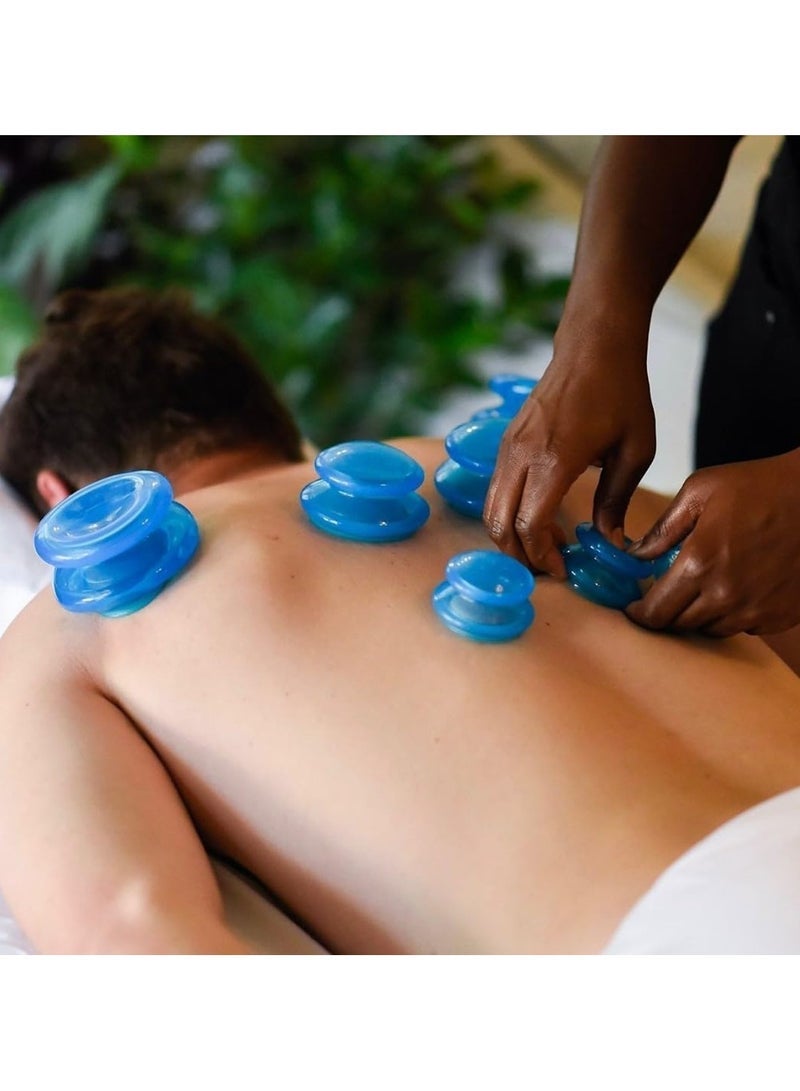 General Silicone Cupping Therapy Set Professional Massage Cupping Cups for Cupping Therapy 4 Cup Kit for Massage Myofascial Release Cellulite Reduction  - Image 4