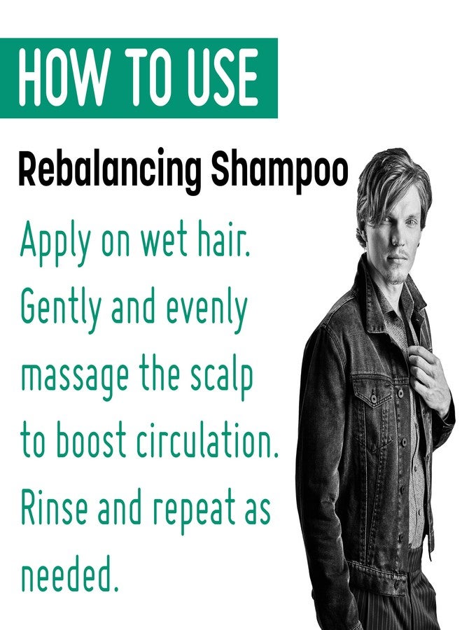 Framesi Barber Gen Rebalancing Scalp Shampoo, 8.4 fl oz, Shampoo for Oily Hair - Image 2