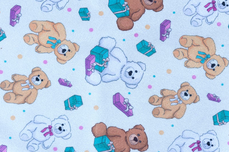 Aazeem New Born Baby Polyster Sheets Waterproof | Bed Protector Baby Dry Sheet | Baby Dry Mats Waterproof and New Baby Born Product |Pack of 3 |Teal | - Image 4