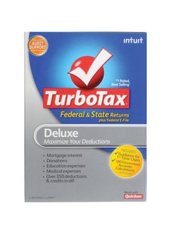 TurboTax Deluxe Federal + E-File + State 2012 for PC/Mac Disc