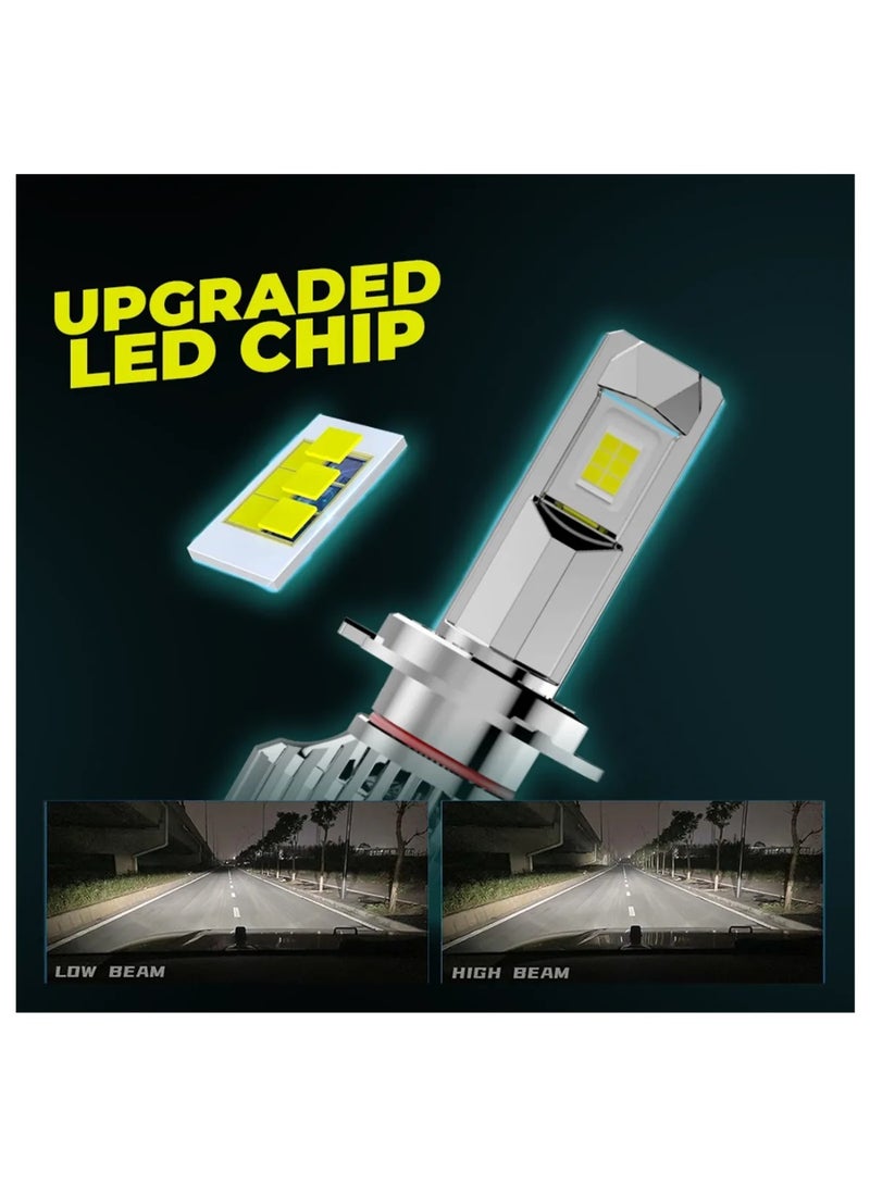 توبيز LX 75 قطعتين من مصابيح LED الأصلية للسيارة بقوة 75 وات/القطعة وقوة 7500 لومن/القطعة مع درجة حرارة لون 6500 كلفن - LX75 L - H1 - Image 2