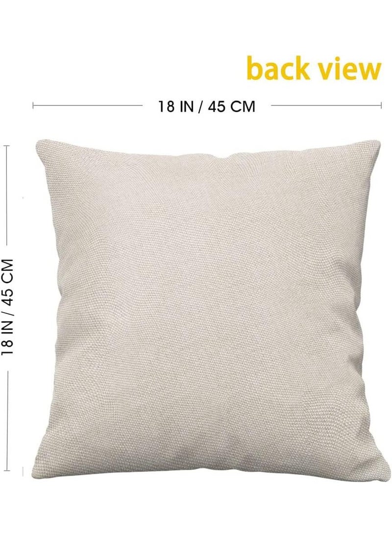 Bluejw - 45*45cm Decorative Soft Couple Newlywed Home Pillow Cover 2 Piece Set - Image 1