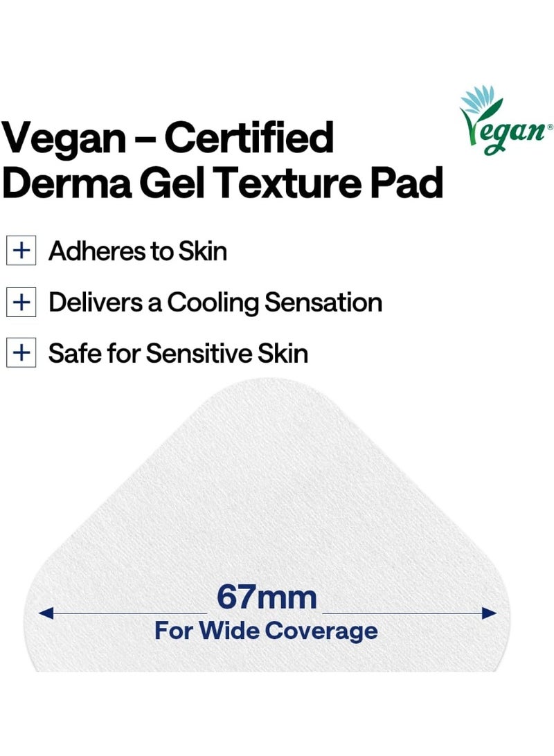 MEDIHEAL Watermide Moisture Pad - Square Cotton Facial Toner Pads with Icelandic Glacial Water - Improve Skin Temperature, Hydrating to Dry, Puffy, Coarse Skin -Vegan Eco Silk Pads,100 - Image 3