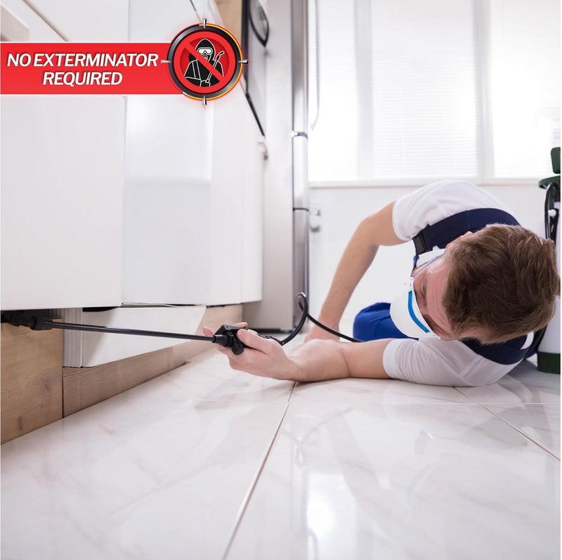 Combat طُعم كومبات ماكس لقتل الصراصير - 8 محطات طُعم كبيرة للتحكم في الصراصير والنمل، قاتل آفات داخلي سريع المفعول - Image 5