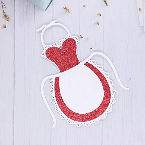 K.S. CRAFT KSCRAFT Large Elegant Apron Metal Cutting Dies Stencils for DIY Scrapbooking Decorative Embossing DIY Paper Cards - Image 3