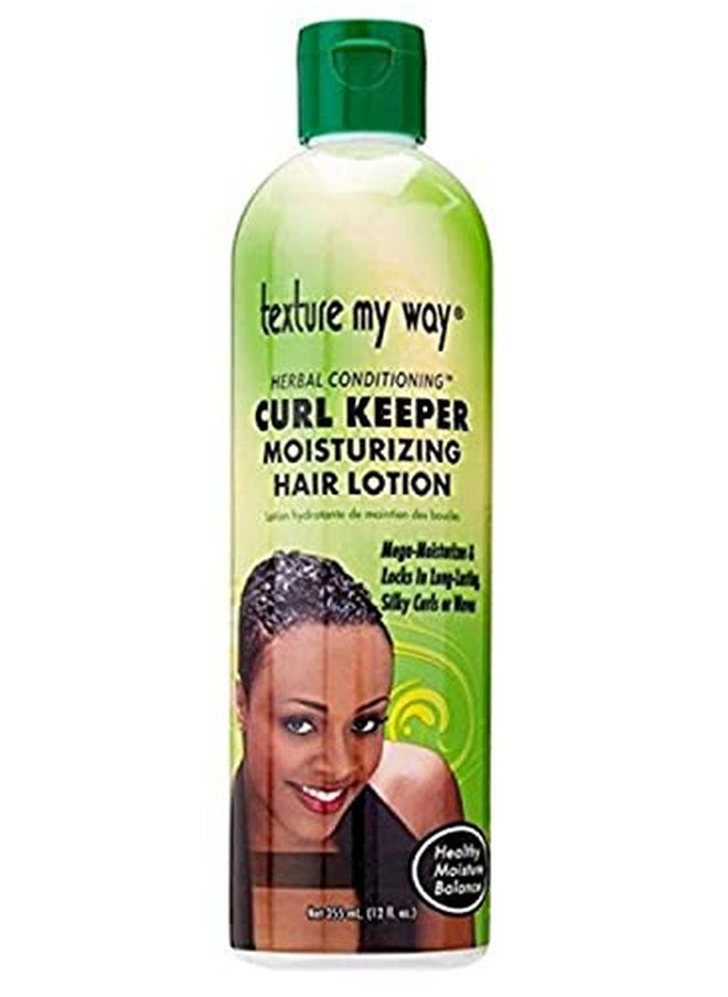Africa's BEST Africas Best Orig Texture My Way Curl Keeper Lotion 12 Ounce (354Ml)  - Image 1