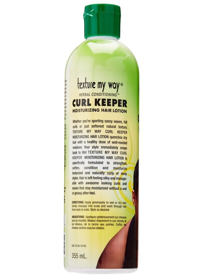 Africa's BEST Africas Best Orig Texture My Way Curl Keeper Lotion 12 Ounce (354Ml)  - Image 4