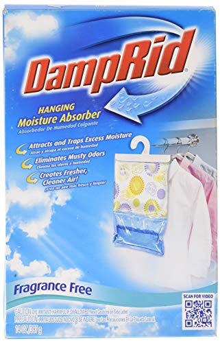 DampRid Damp Rid FG80FF Fragrance Free Hanging Moisture Absorber - Image 1