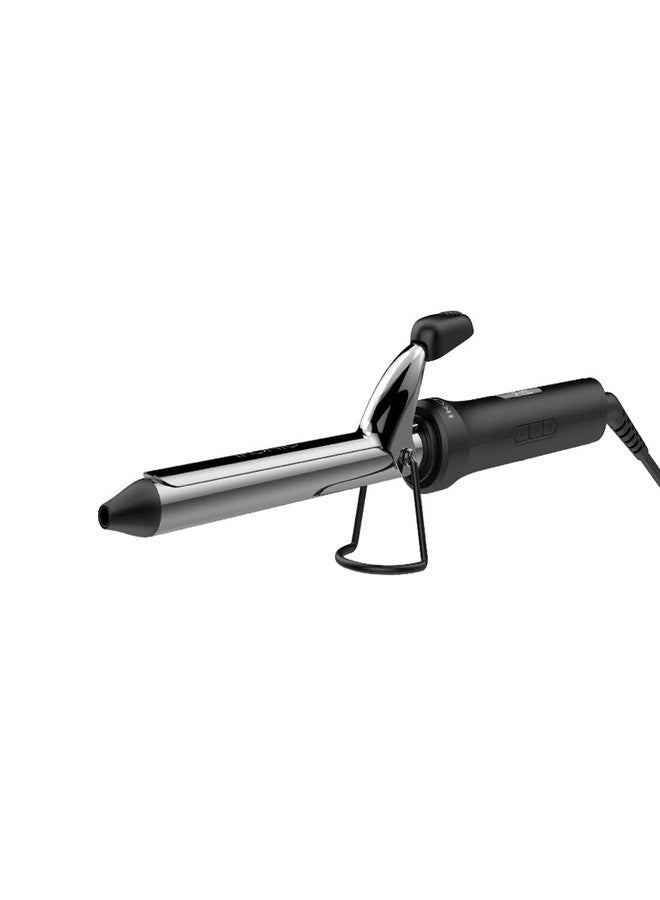 IKONIC CURLING TONG- 19MM (BLACK & GOLDEN) Hair Curler with 8 inch Ceramic Barrel, Heat Ready Indicator, Comfortable Rubber Grip, Safety Stand and Salon Length Swivel Cord for quick Salon like finish - Image 1