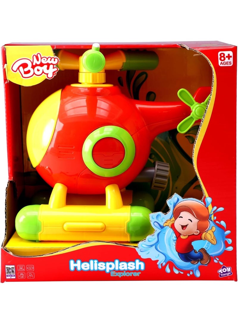 New Boy Aqua Helisplash Explorer Water Sprinkler Toy, Outdoor Garden Water Spray Toy for Kids, Fun Summer Backyard Water Play Toy, Perfect Beach and Pool... - Image 3