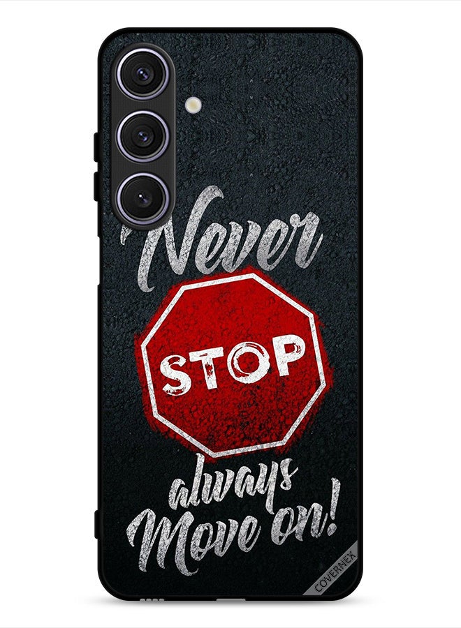 Covernex Samsung Galaxy A26 Protective Case Cover Never Stop Always Move On - Image 1
