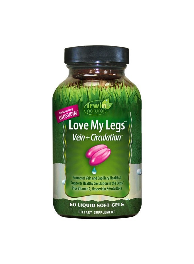 Irwin Naturals, Love My Legs, Vein + Circulation, 60 Liquid Soft-Gels - Image 1