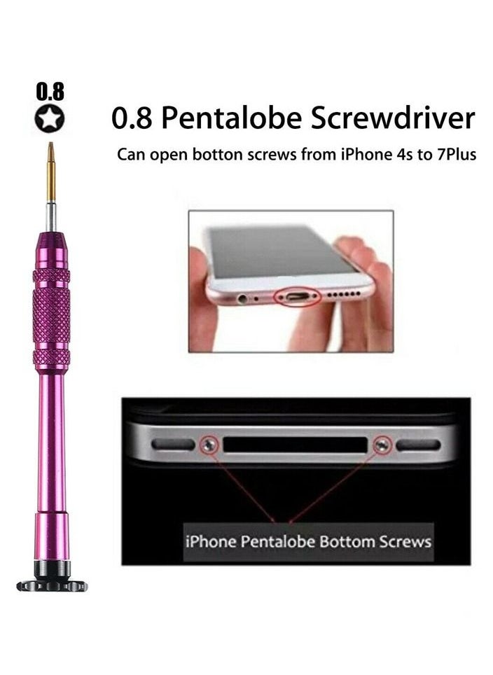 Generic 10-Piece Screwdriver Set Kit for Apple iPhone Repair Tool Kit  - Image 4