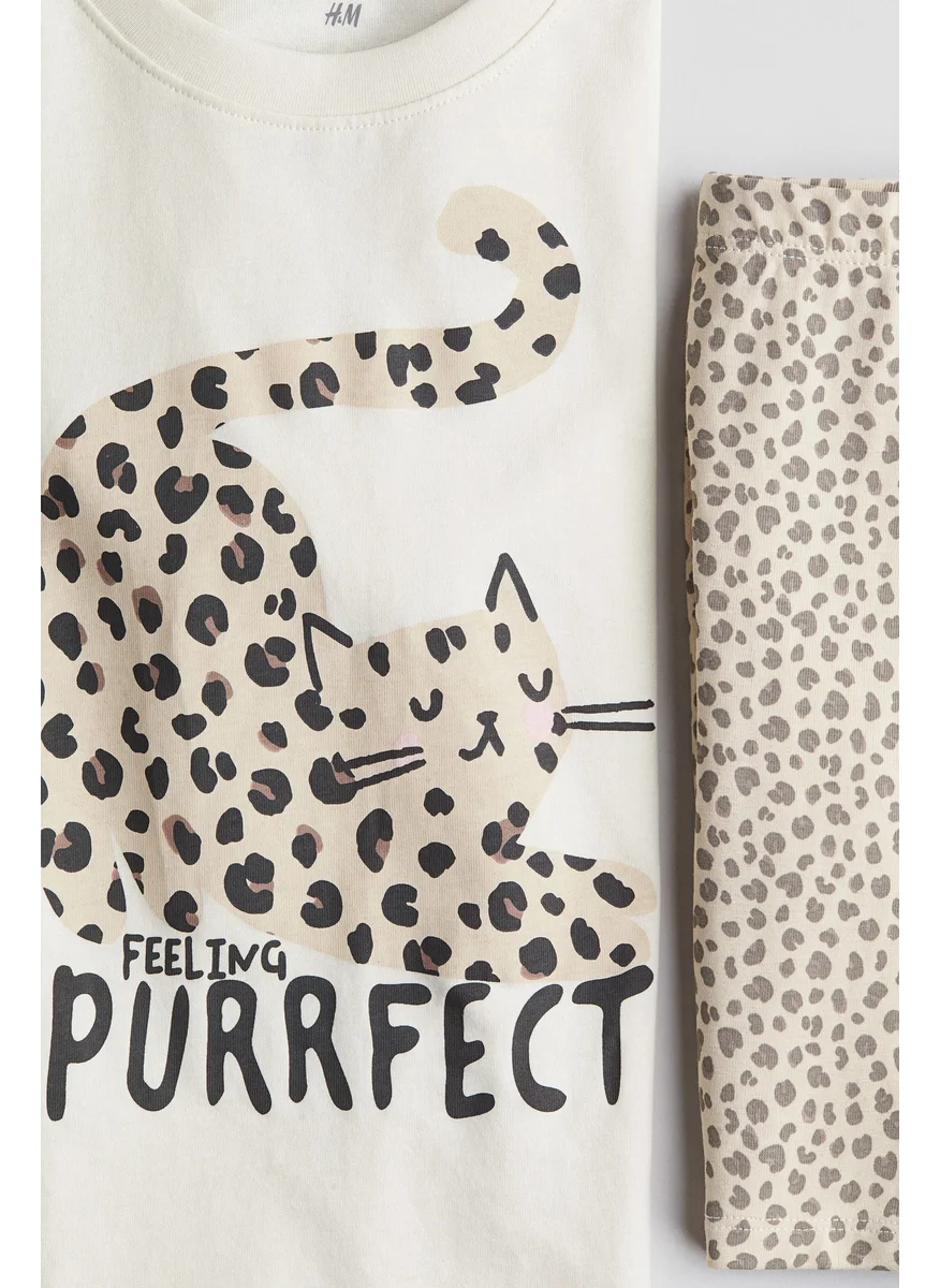 اتش اند ام 2-Piece Printed Set