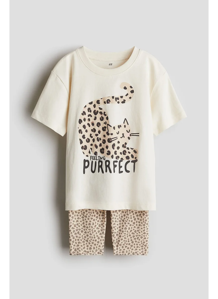اتش اند ام 2-Piece Printed Set