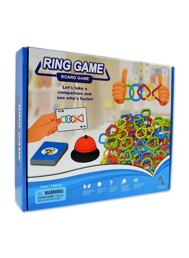 Ring Game Interactive Board Intelligence Development Toy for Children and Adults (72pcs)  - Image 1