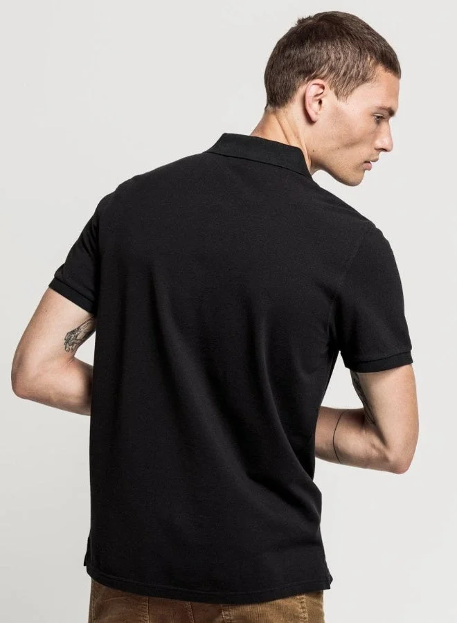 غانت قميص بولو بيكيه رجالي أصلي من جانت بقصة عادية