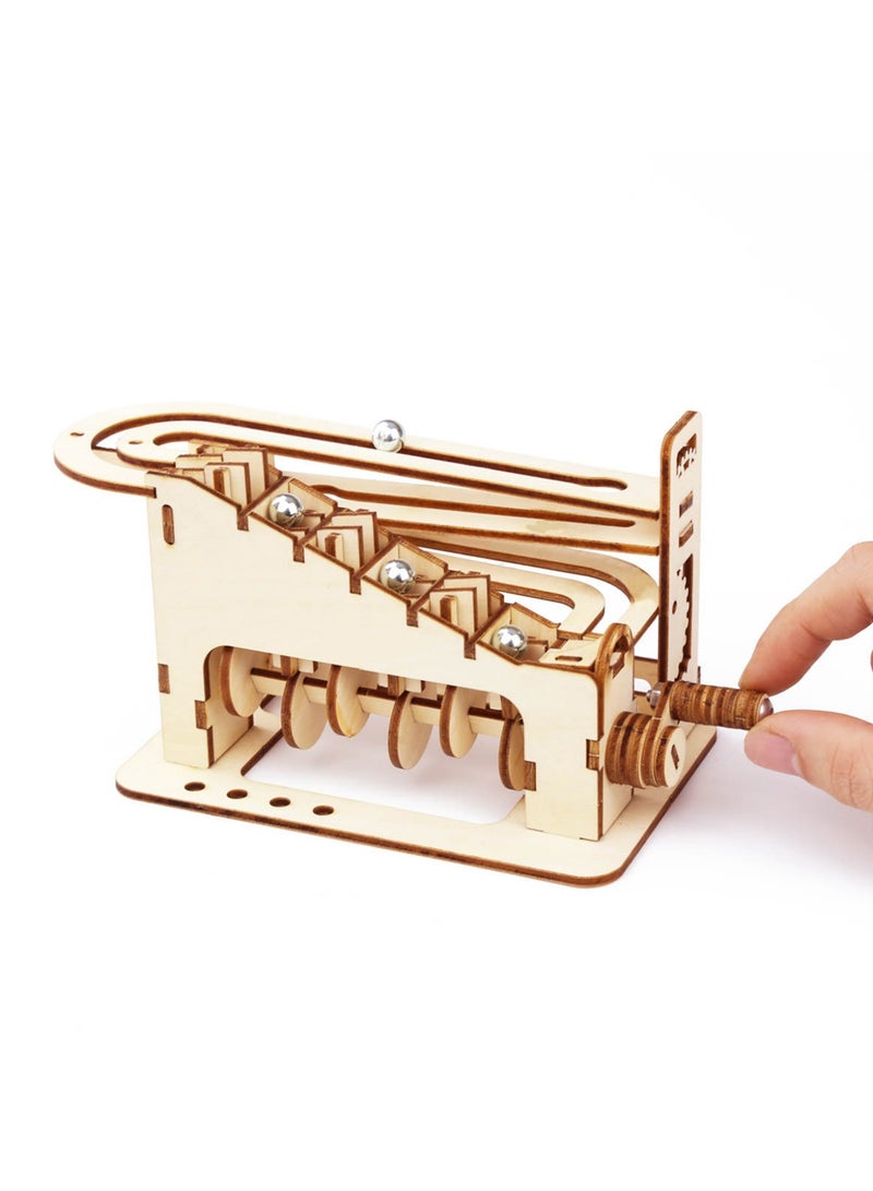 Climb Marble Run 3D Wooden Puzzles for Adults and Teens DIY Model Building Kits with Mechanical Puzzles Christmas gift - Image 3