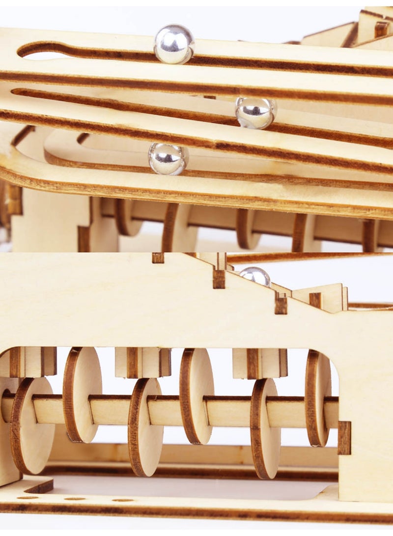 Climb Marble Run 3D Wooden Puzzles for Adults and Teens DIY Model Building Kits with Mechanical Puzzles Christmas gift - Image 2