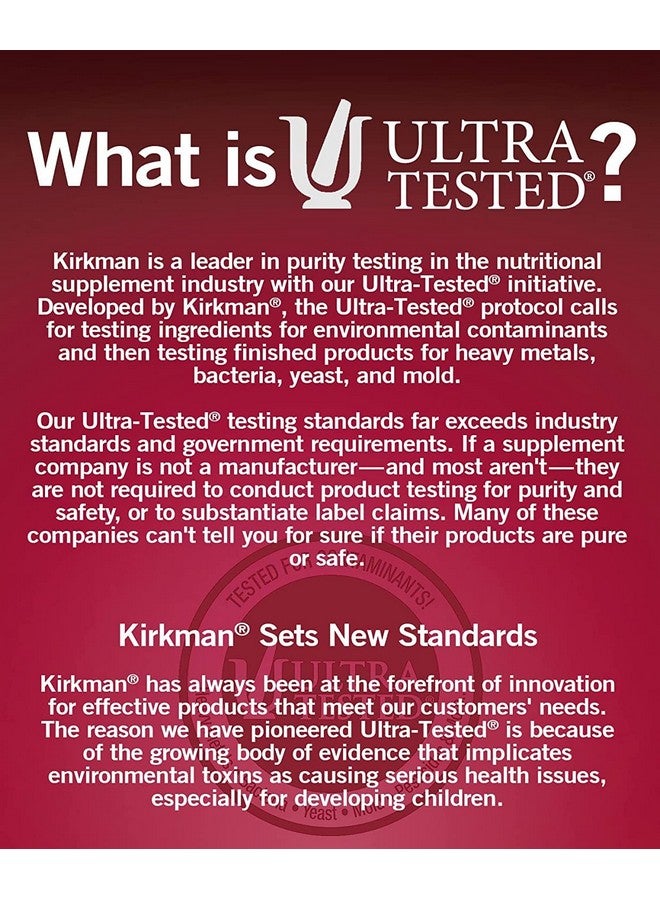 Kirkman - Detox-Aid Advanced Formula - 100 Capsules - Antioxidant Support - Helps Remove Toxins - Hypoallergenic - Image 5