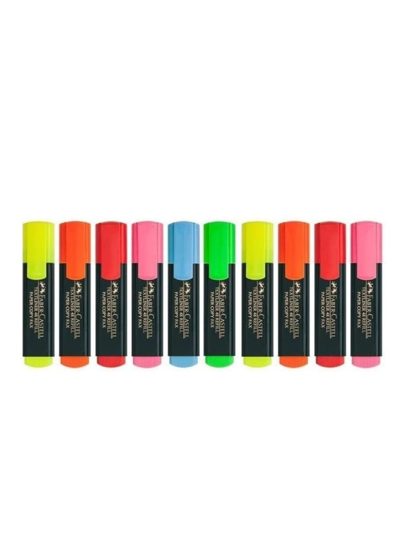 10-Piece Highlighter Multicolour - pzsku/ZDCC5D023BE9BA390B255Z/45/_/1692199238/745b3e34-be67-4158-9f3b-8ba5c6b4cd95