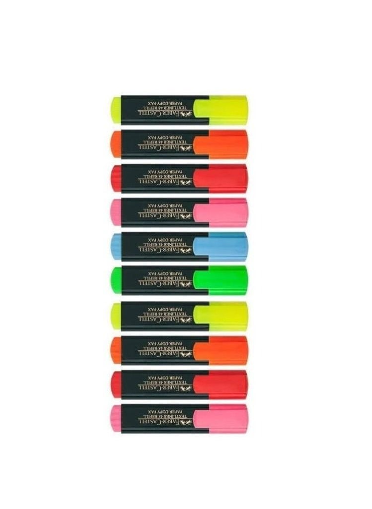 10-Piece Highlighter Multicolour - pzsku/ZDCC5D023BE9BA390B255Z/45/_/1692199239/afeac332-dfb8-4d73-bed5-d48608b4134c