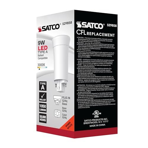 Satco S29858 Transitional Light Bulb in White Finish, 4.69 inches - Image 4