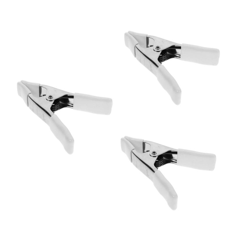 Heavy Duty Spring Clamps 12 Pack Plastic Photography Clips for Crafts Woodworking - Image 2
