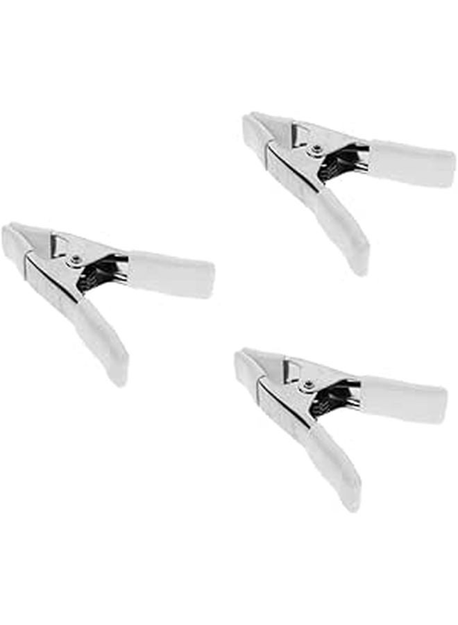 Heavy Duty Spring Clamps 12 Pack Plastic Photography Clips for Crafts Woodworking - Image 1