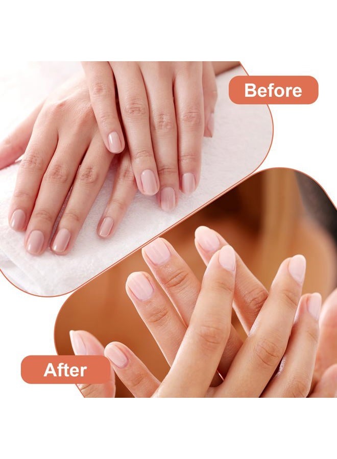 AOZUO Cuticle Pusher and Cutter Remover, Professional Dual-Ended Stainless Steel Nail Cleaner with 20 Pcs Grit Sandpaper Sheets Nail Care Polish Tool for Manicure Pedicure Nail Art - Image 5