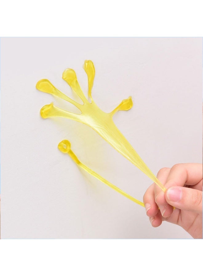 40-Piece Assorted Color Stretchy Sticky Hand Toys (Slappy Hands): Fun Party Favors, Classroom Giveaways,  Birthday Bash Supplies for Kids - Image 4