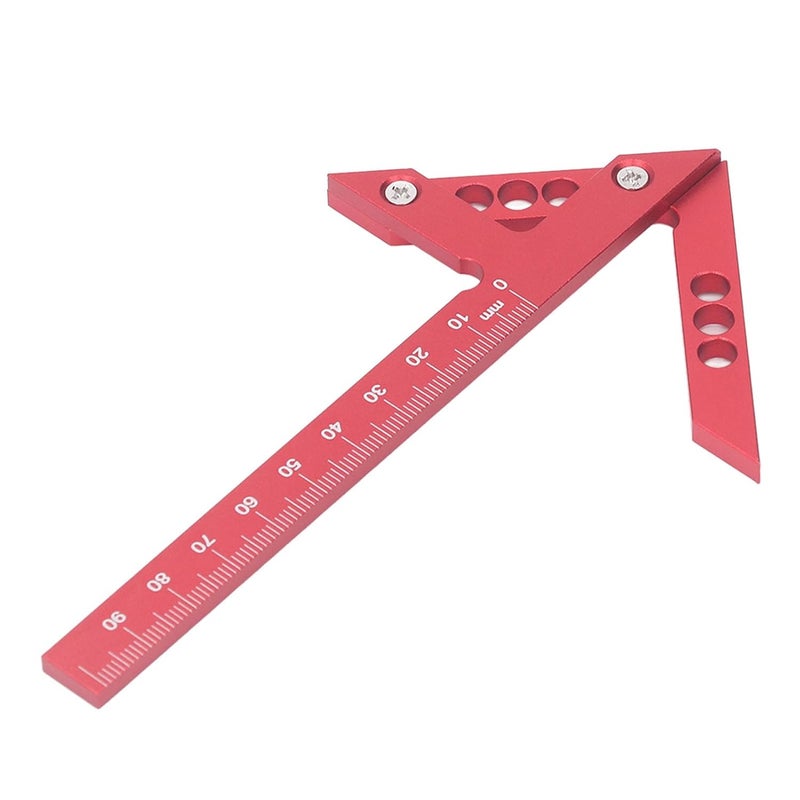 Aluminum Alloy Center Line Scriber Tool for Precise Woodworking Angle Measurements and Marking - Image 5