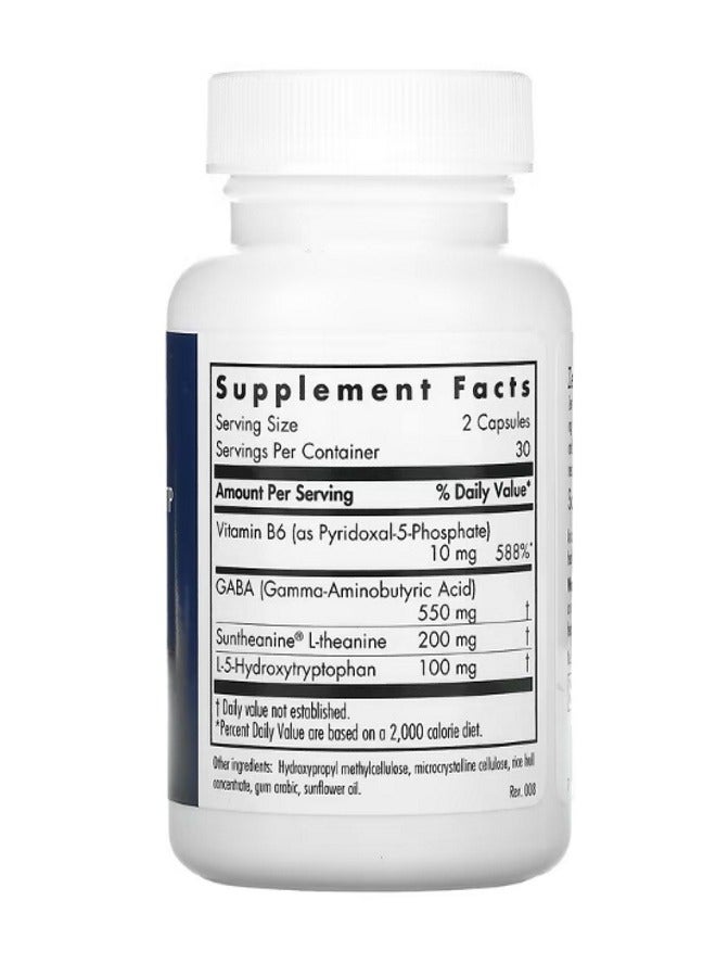 Allergy Research Group Zen Sleep with P5P and 5 HTP 60 Vegetarian Capsules - Image 2