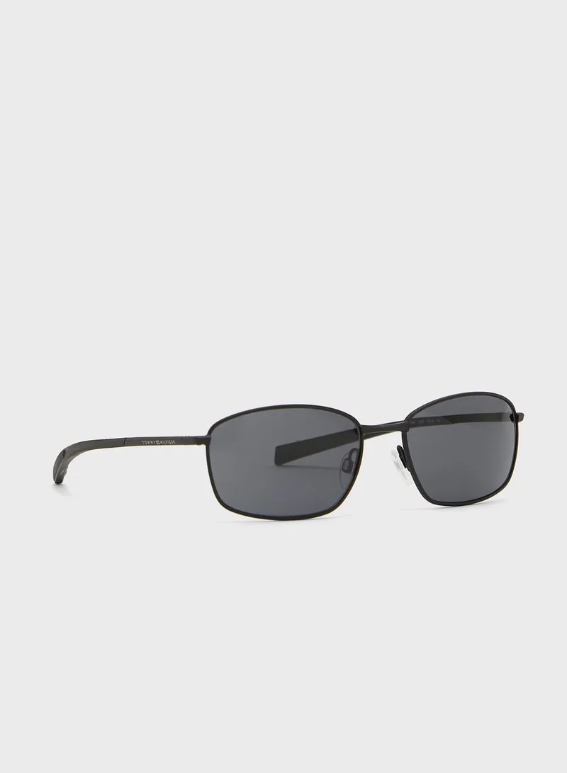TOMMY HILFIGER Rectangular Sunglasses