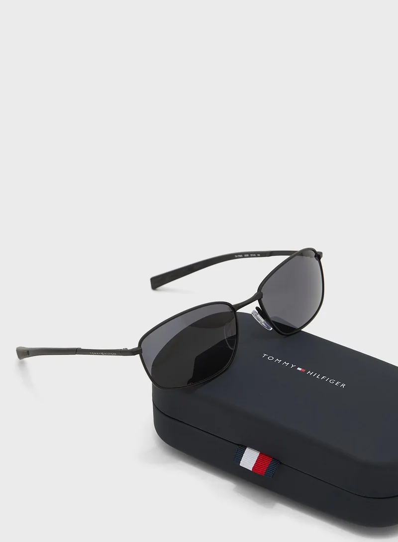 TOMMY HILFIGER Rectangular Sunglasses