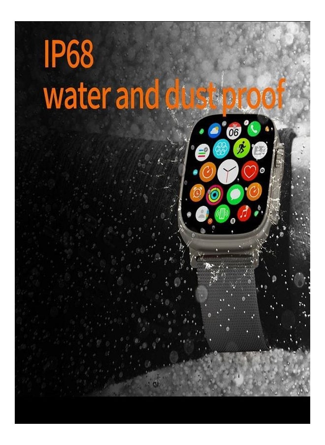iOsuite - IOSuite Ultra Smartwatch Your Ultimate Digital Companion Stay Ahead With The IOSuite Ultra Smartwatch, Designed For Modern Living. With Its Premium Look, Intuitive Interface, And Wireless Calling Feature, This Smartwatch Ensures Seamless Connectivity, Making It An Essential Accessory For Tech-Savvy Individuals. - Image 1