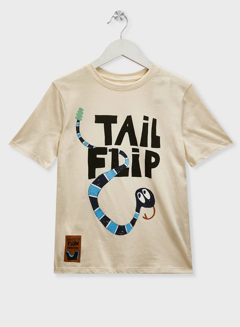 H&M 3-Pack Printed T-Shirts